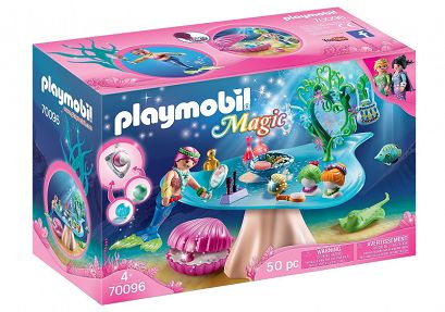 Playmobil  70096 Zestaw z figurkami Magic Salon piękności syrenek ze szkatułką 
