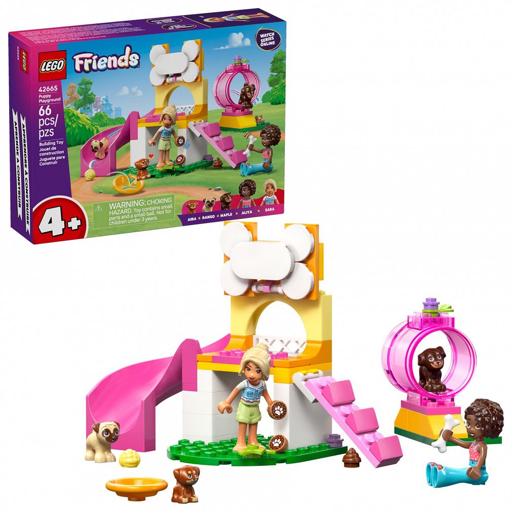 LEGO® 42665 Friends - Plac zabaw dla szczeniaczków