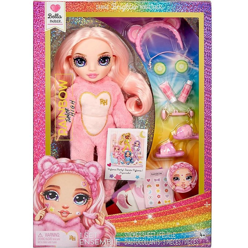 Rainbow High Junior High - Pajama Party Modna lalka Bella Parker