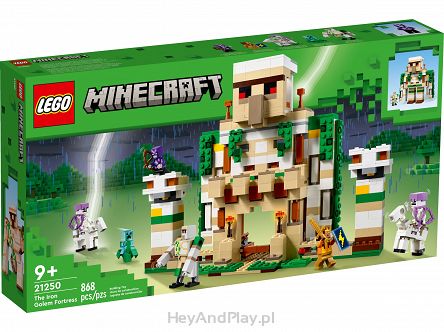 Lego Minecraft Forteca Źelaznego Golema 21250