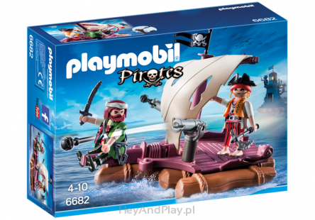 PLAYMOBIL Tratwa piracka 6682