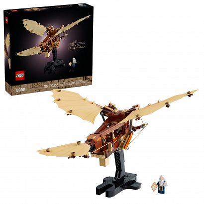 LEGO 10363 ICONS - Maszyna latająca Leonarda da Vinci