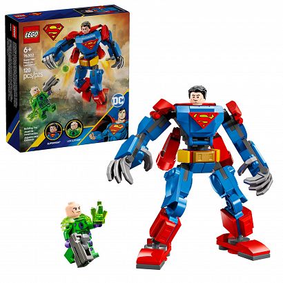 LEGO 76302 DC Super Heroes - Mech Supermana kontra Lex Luthor