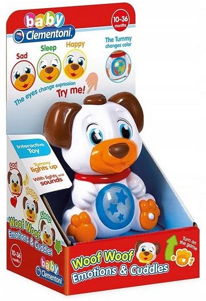 Clementoni Baby Piesek Czuły Pieszczoszek Interaktywny 17239
