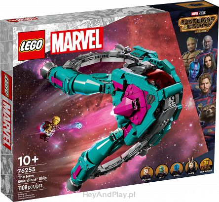 Lego Marvel Nowy Statek Strażników 76255 