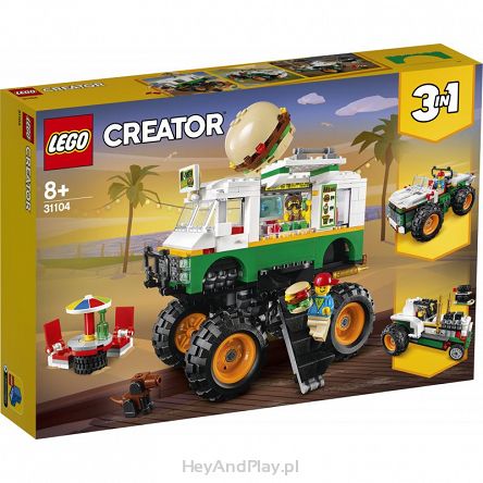 Lego Creator Monster Truck z Burgerami 31104