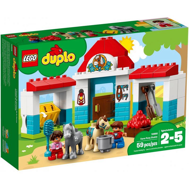 Lego Duplo Stajnia z Kucykami 10868 