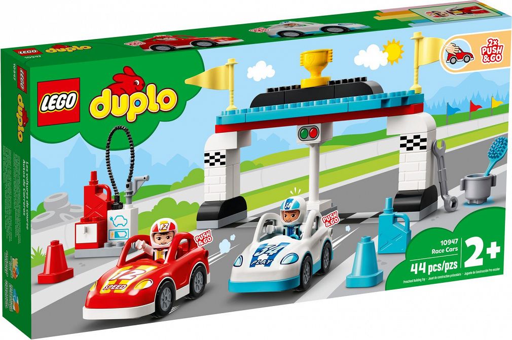 Lego Duplo Samochody Wyścigowe 10947