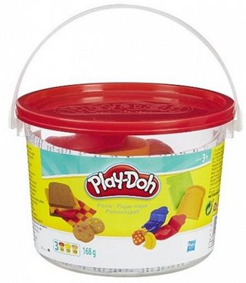 PLAY-DOH Kolorowe wiaderko - czerwone 23412