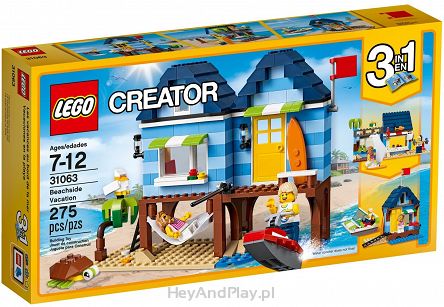 LEGO Creator Wakacje na plaży 31063