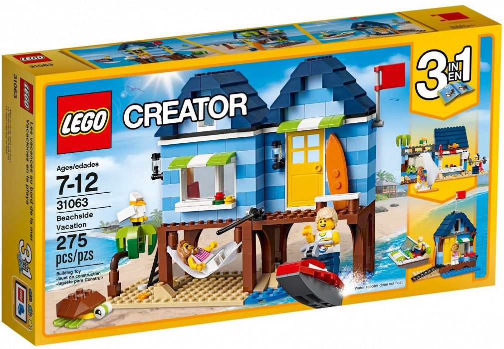 LEGO Creator Wakacje na plaży 31063
