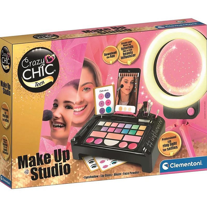 Clementoni Crazy Chic Make Up Studio Makijażu