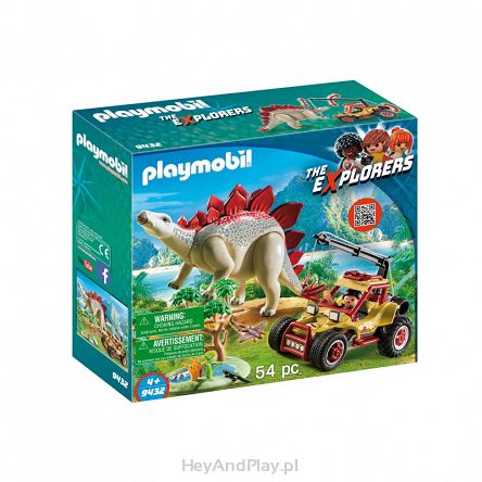 Playmobil Pojazd Badawczy ze Stegozaurem 9432