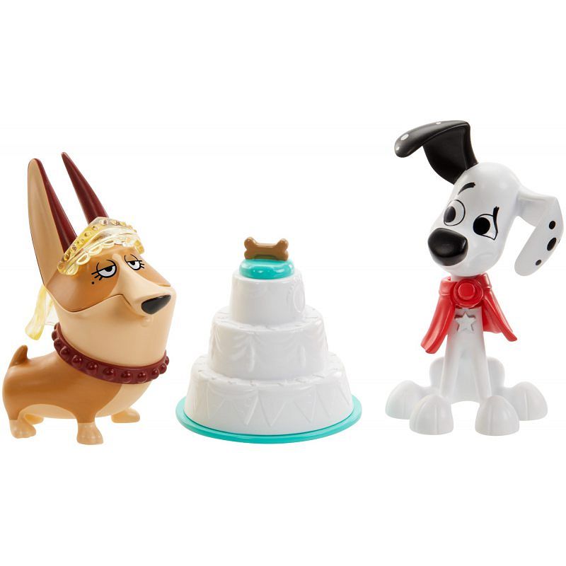 Mattel Disney 101 Dalmatyńczyków Figurki Dylan i Clarissa Psie Wesele GBM40