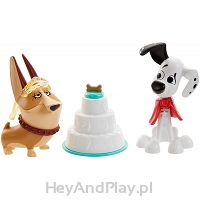 Mattel Disney 101 Dalmatyńczyków Figurki Dylan i Clarissa Psie Wesele GBM40