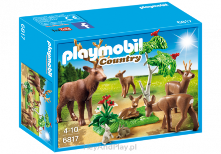 PLAYMOBIL Rodzina jeleni 6817