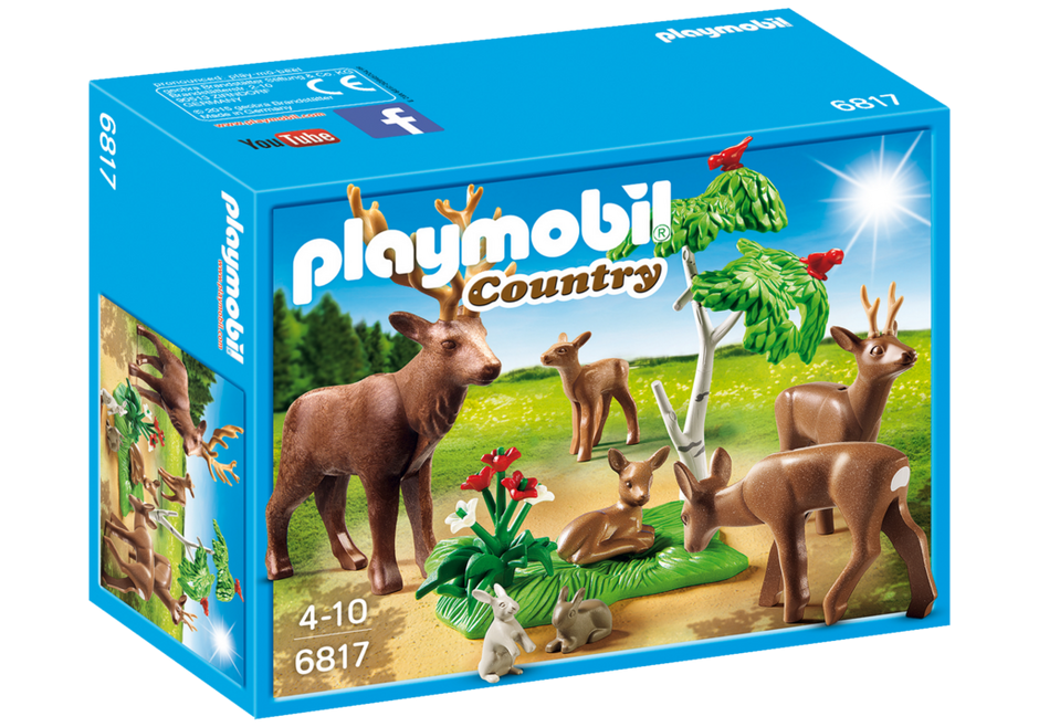 PLAYMOBIL Rodzina jeleni 6817