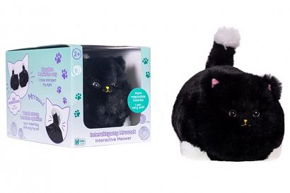 Huggy Luv - INTERAKTYWNY MRUCZEK Czarny kotek z dźwiękiem