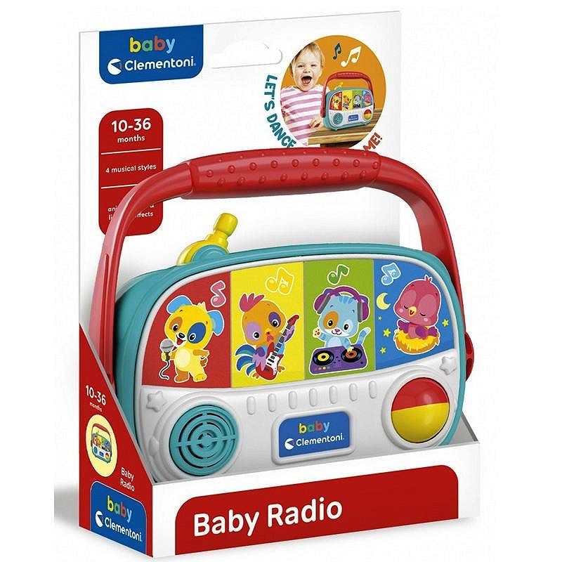 Clementoni Zabawka Interaktywna Baby Radio