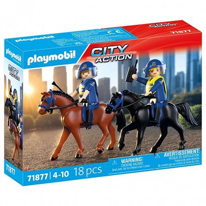 Playmobil - City Action Policja konna 71877