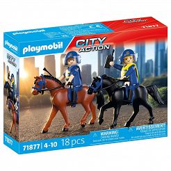 Playmobil - City Action Policja konna 71877 