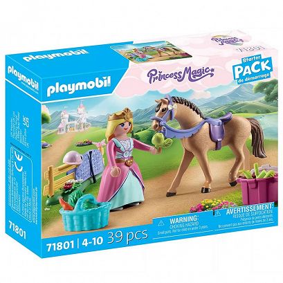 Playmobil Princess Magic Księżniczka z koniem 71801