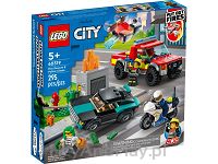 Lego City Akcja strażacka i policyjna 60319