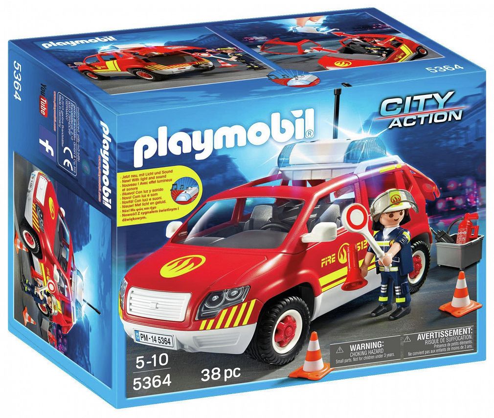 Playmobil Samochód Komendanta Straży Pożarnej 5364