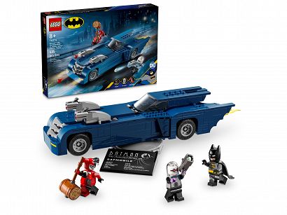 Lego Super Heroes  -  Batman z batmobilem kontra Harley Quinn i Mr. Freeze 76274