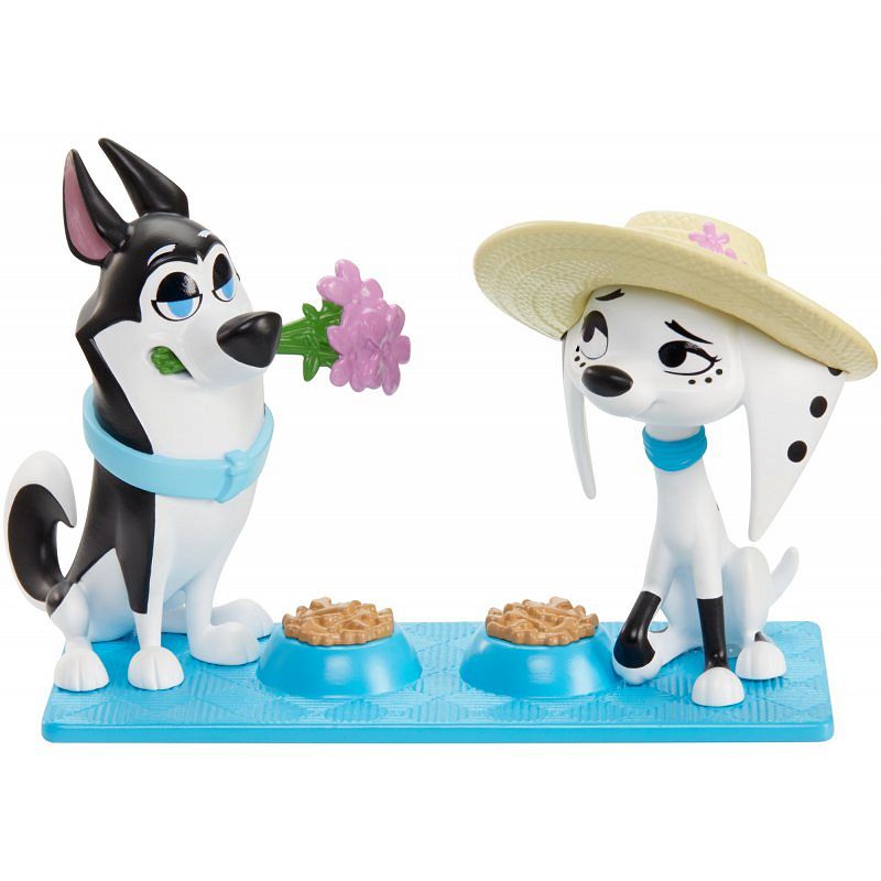 Mattel Disney 101 Dalmatyńczyków Figurki Dolly i Hansel Perfekcyjny Piknik GBM39