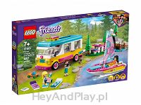 Lego Friends Leśny Mikrobus Kempingowy i Żaglówka 41681