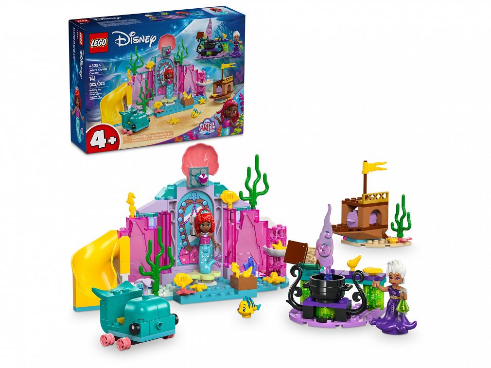 Lego Disney - Kryształowa Grota Arielki 43254