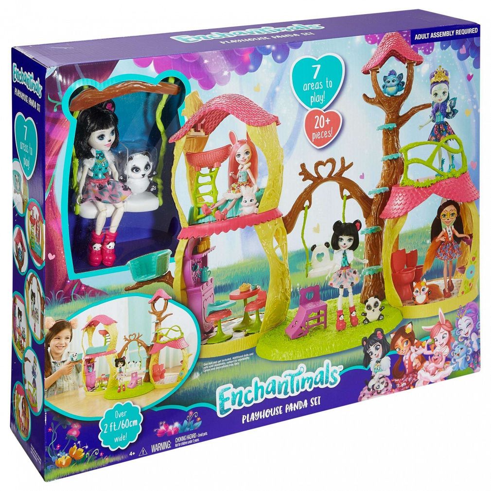 Enchantimals Zestaw Leśny Domek FNM92