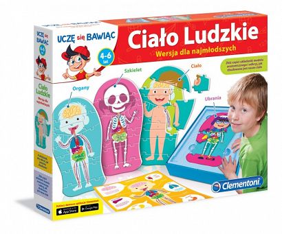 Clementoni Ciało Ludzkie Wersja Dla Najlmłodszych 60931