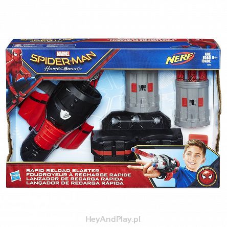 Hasbro Nerf Wyrzutnia Sieci Spidermana B9702 