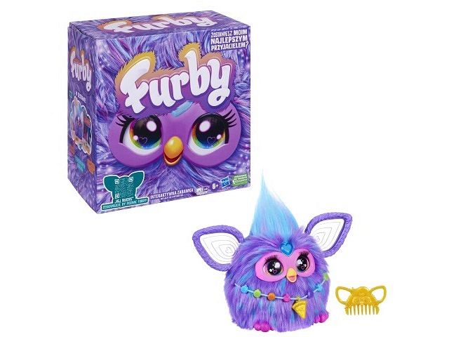 Interaktywna maskotka Furby fioletowy Hasbro