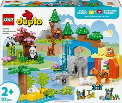 LEGO DUPLO 10446 - Town Rodziny dzikich zwierząt 3 w 1