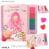 Fingerprint Fun Kolorowanka Princess Mimi