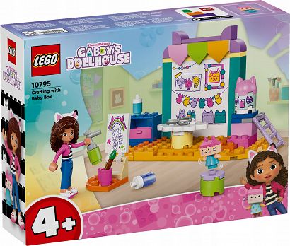 Lego Koci domek Gabi - Prace Ręczne Z Tekturzątkiem 10795