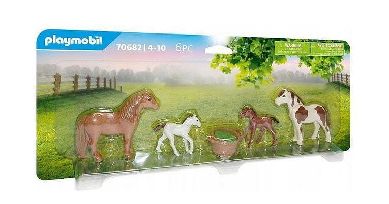 Playmobil Kucyki Ze Źrebiami 70682