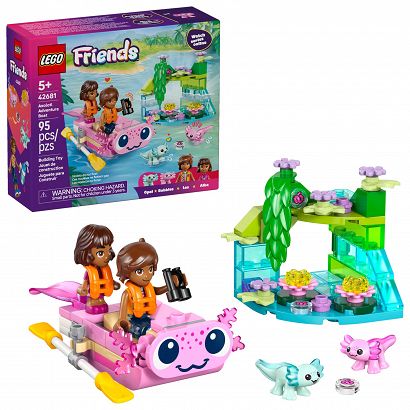 LEGO® 42681 Friends - Przygoda na aksolotlowej łodzi