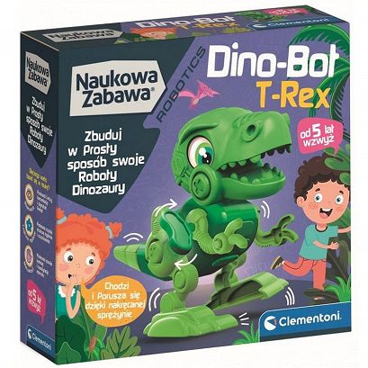 Naukowa Zabawa Dinozaury W Ruchu Dino Bot T-Rex