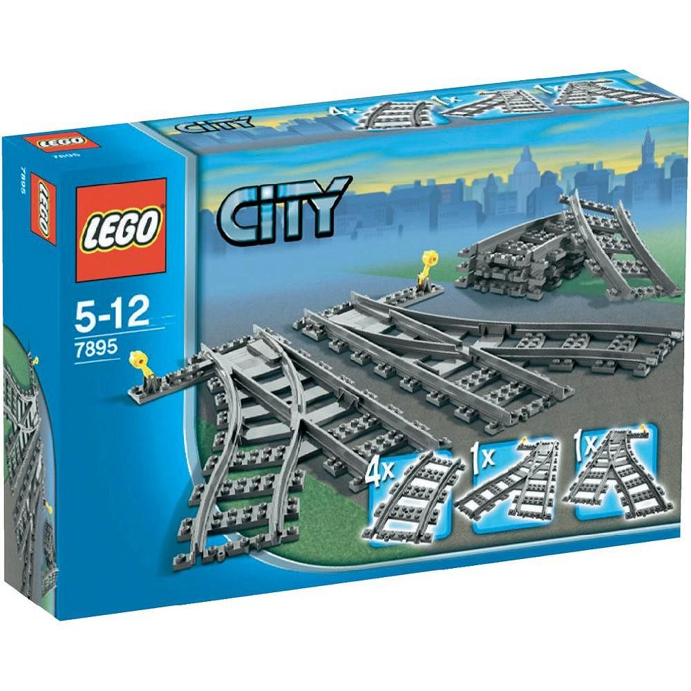 Lego City Zwrotnica Kolejowa 7895