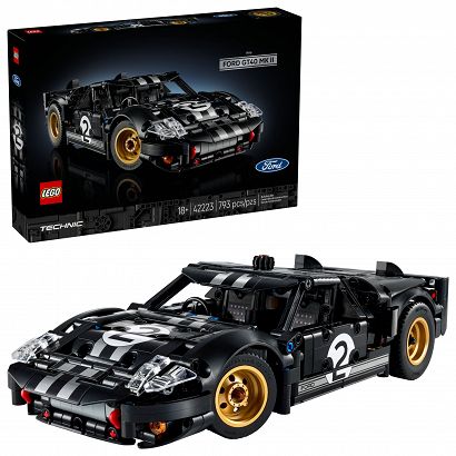 LEGO® 42223 Technic - Samochód wyścigowy 1966 Ford GT40 MKI