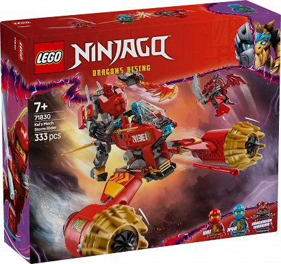 LEGO 71830 Ninjago - Burzowy jeździec-mech Kaia