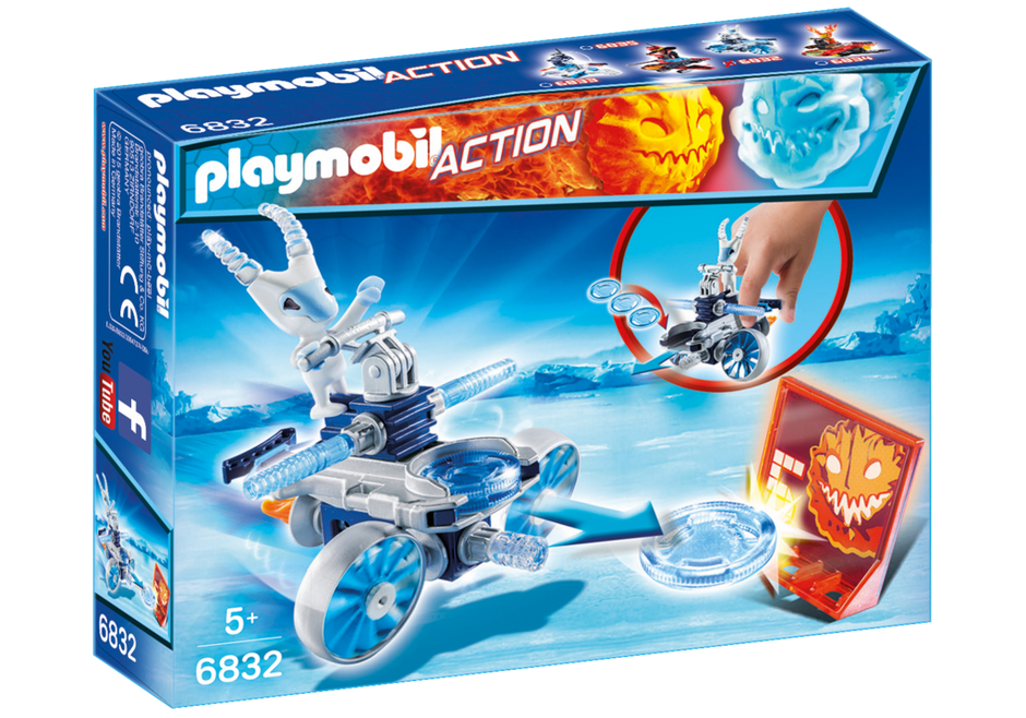 PLAYMOBIL Frosty z wyrzutnią dysków 6832