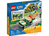 Lego City Misje Ratowania Dzikich Zwierząt 60353