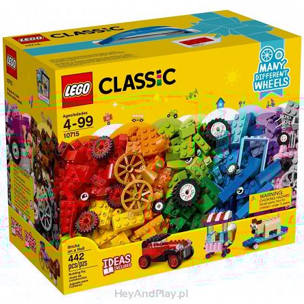 Lego Classic Klocki na Kółkach 10715