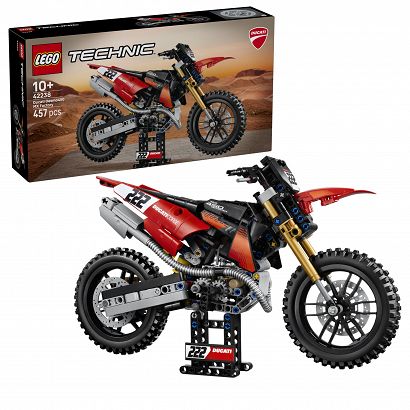 LEGO® 42238 Technic - Motocykl Ducati Desmo450 MX Factory