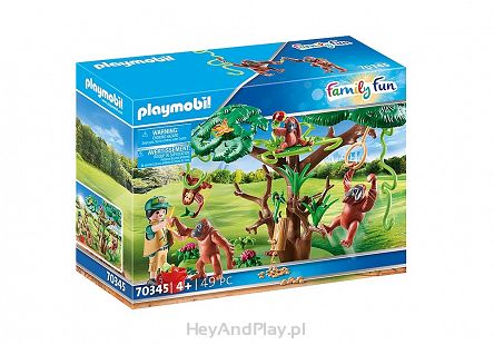 Playmobil Orangutany Na Drzewie